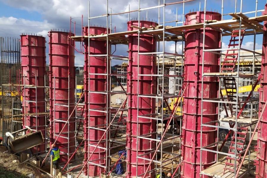 Steel formwork Non standard Shape
